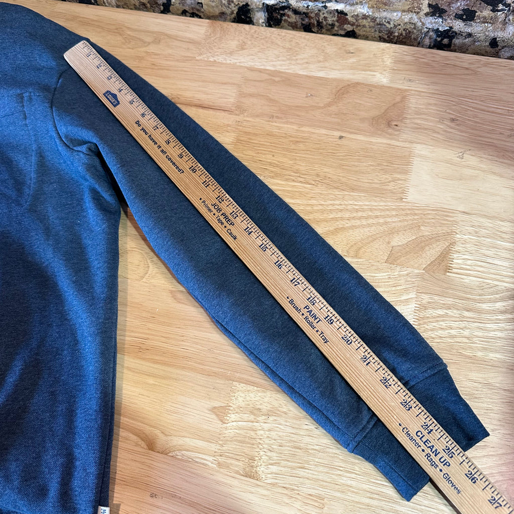 Magellan 1/4 snap Sweatshirt Pullover Blue Campfire Mens Large