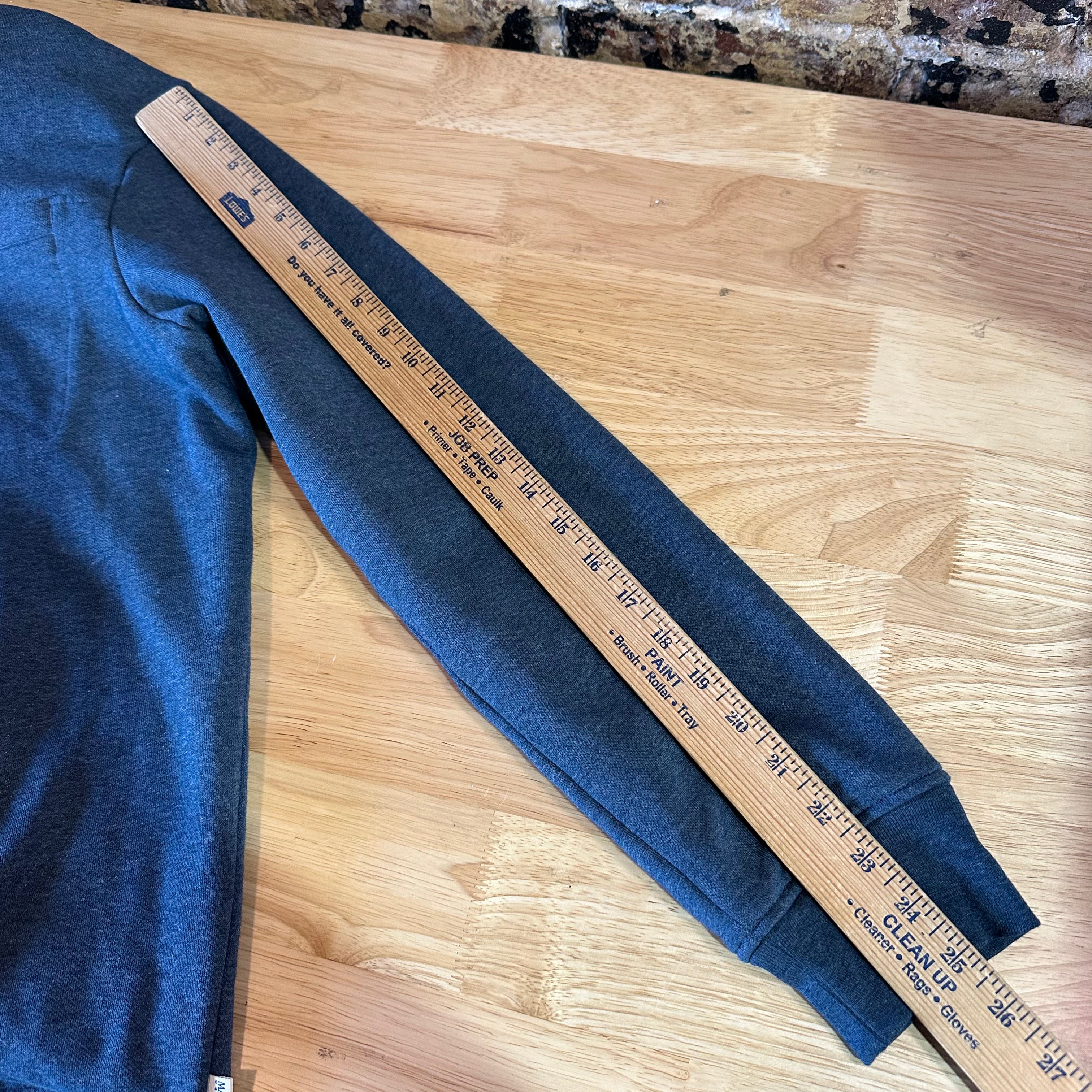 Magellan 1/4 snap Sweatshirt Pullover Blue Campfire Mens Large