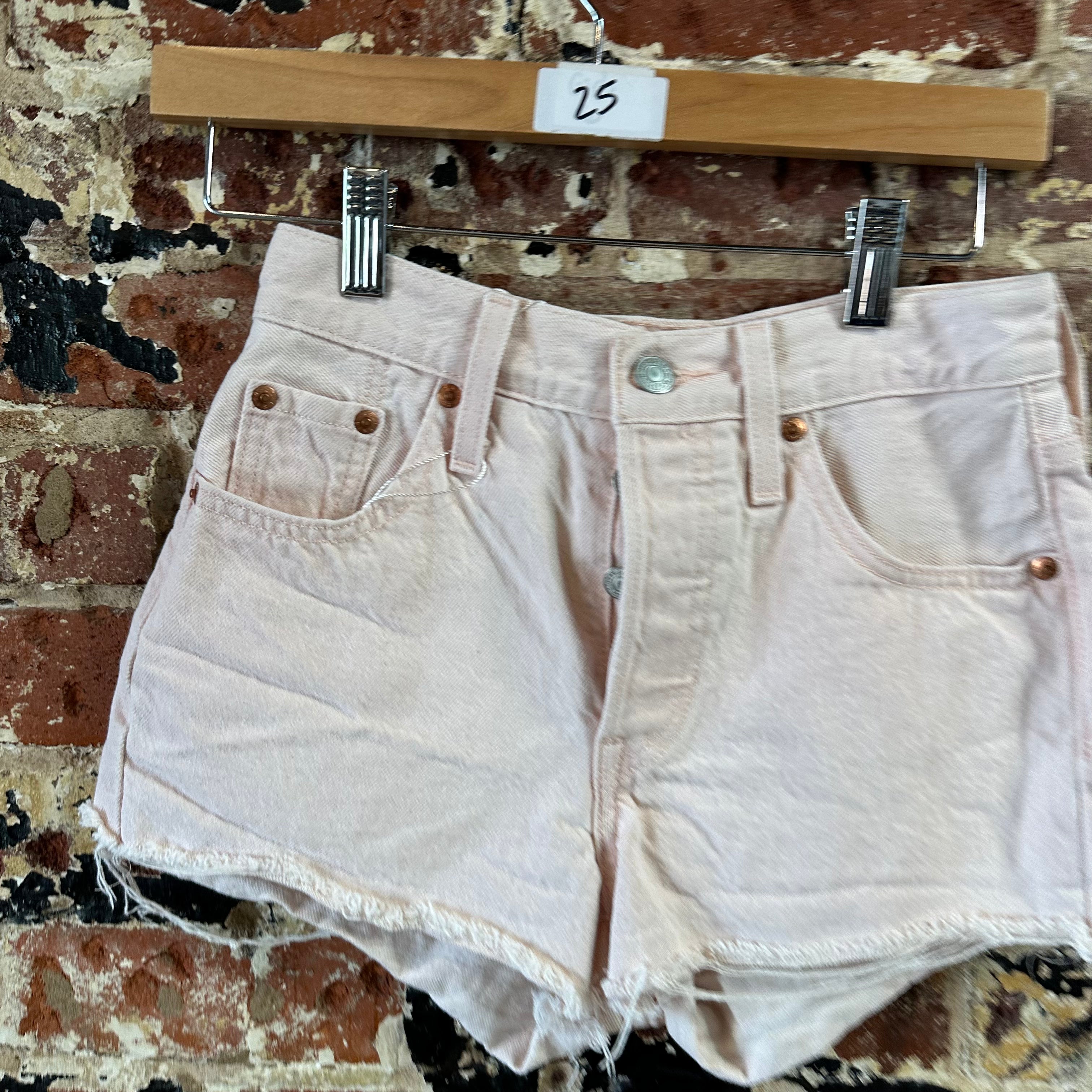 Levi's Cut off Jean Shorts Womens 25