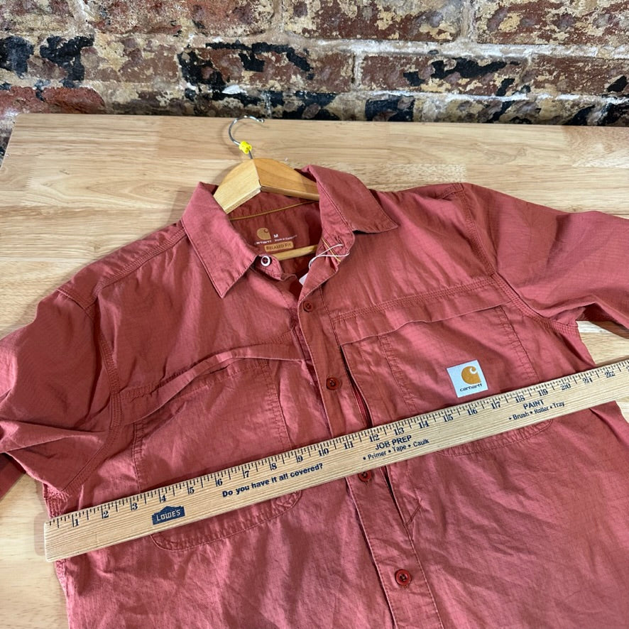 Carhartt Button Up Shirt Mens Medium
