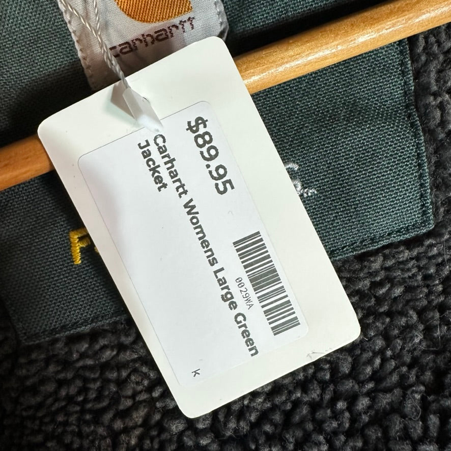 Carhartt Full Swing Womens Large Green Jacket