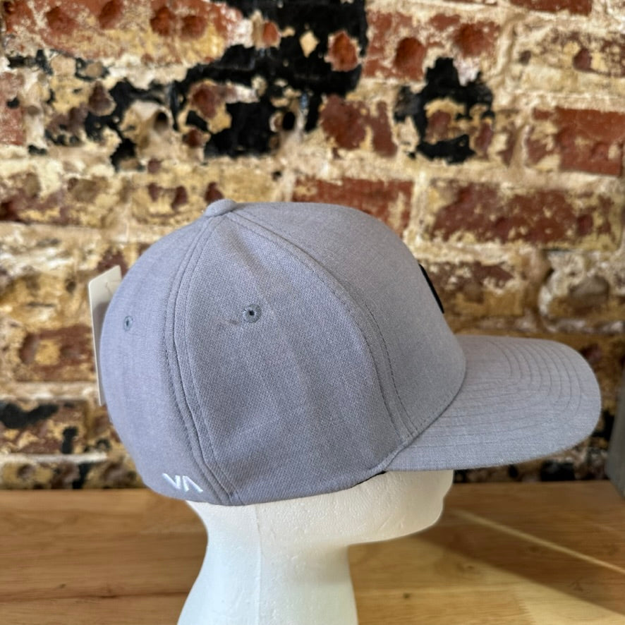 RVCA Gray Flexfit Hat