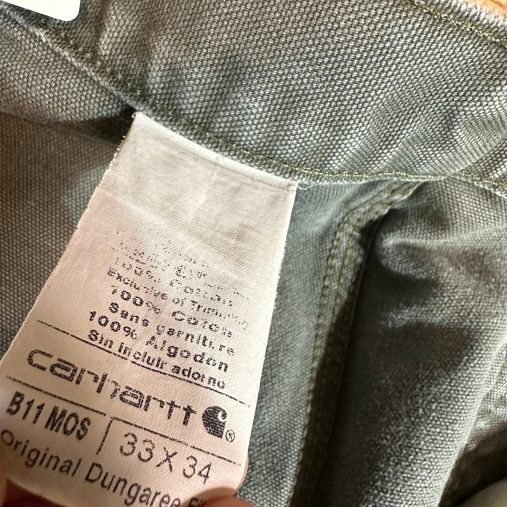 Carhartt B11 MOS Mens 33x34 Pants