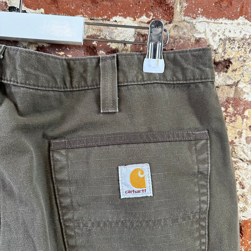 Carhartt Cargo Brown Shorts Mens 38
