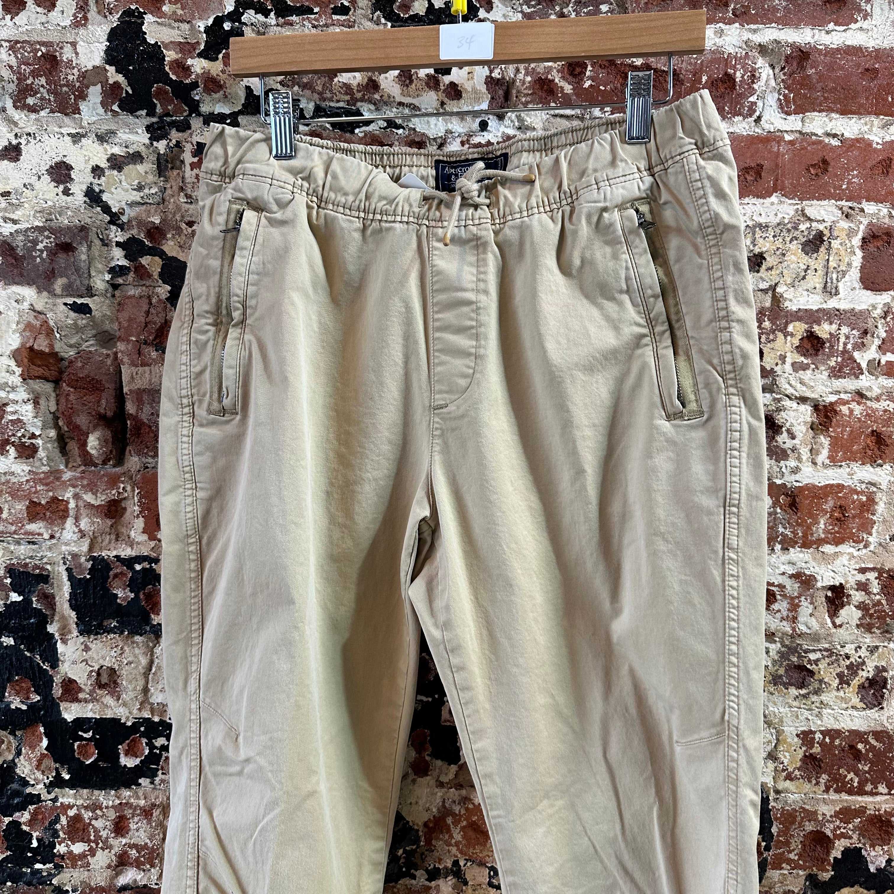 Abercrombie Mens Medium Tan Pants