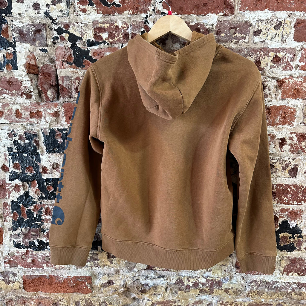 Carhartt Boys Large Brown Hoodie