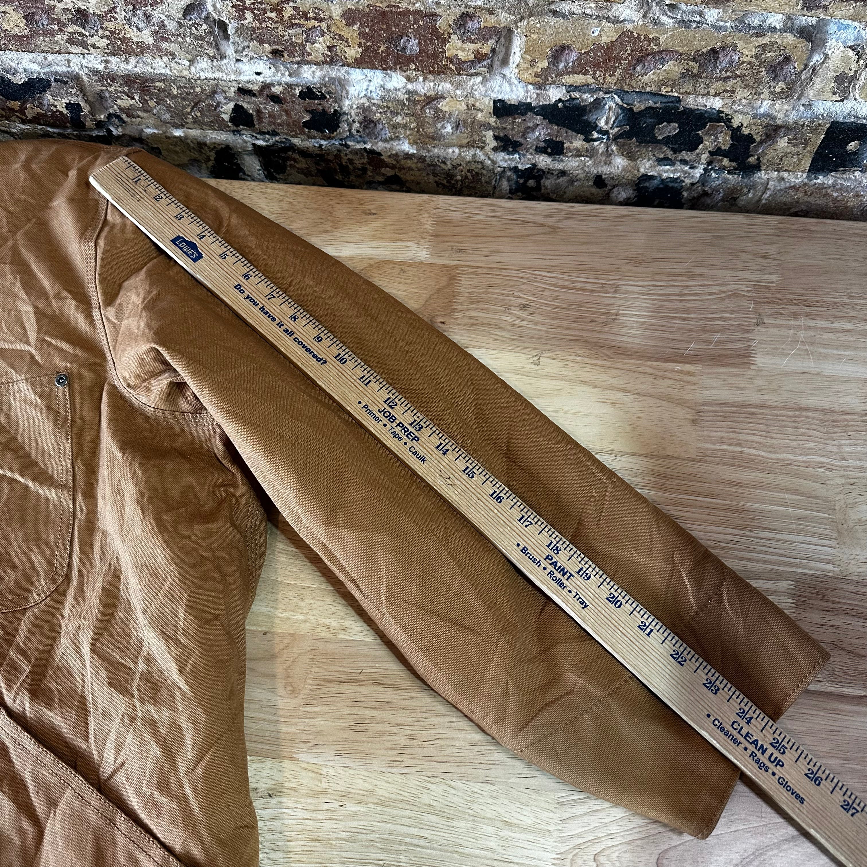 Big Smith Jacket Workwear Full Zip Men’s Sz XL Brown Canvas Heavy Insulated