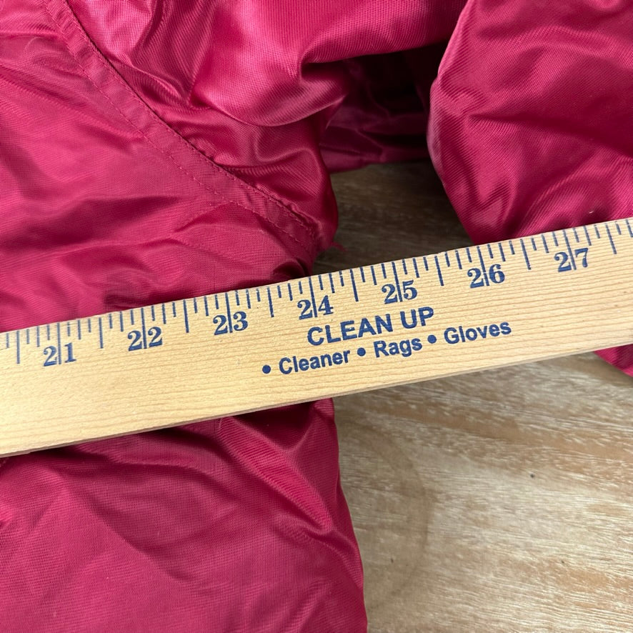 Arkansas Razorbacks Starter Jacket Mens Medium Red Satin Bomber NCAA SEC &nbsp;