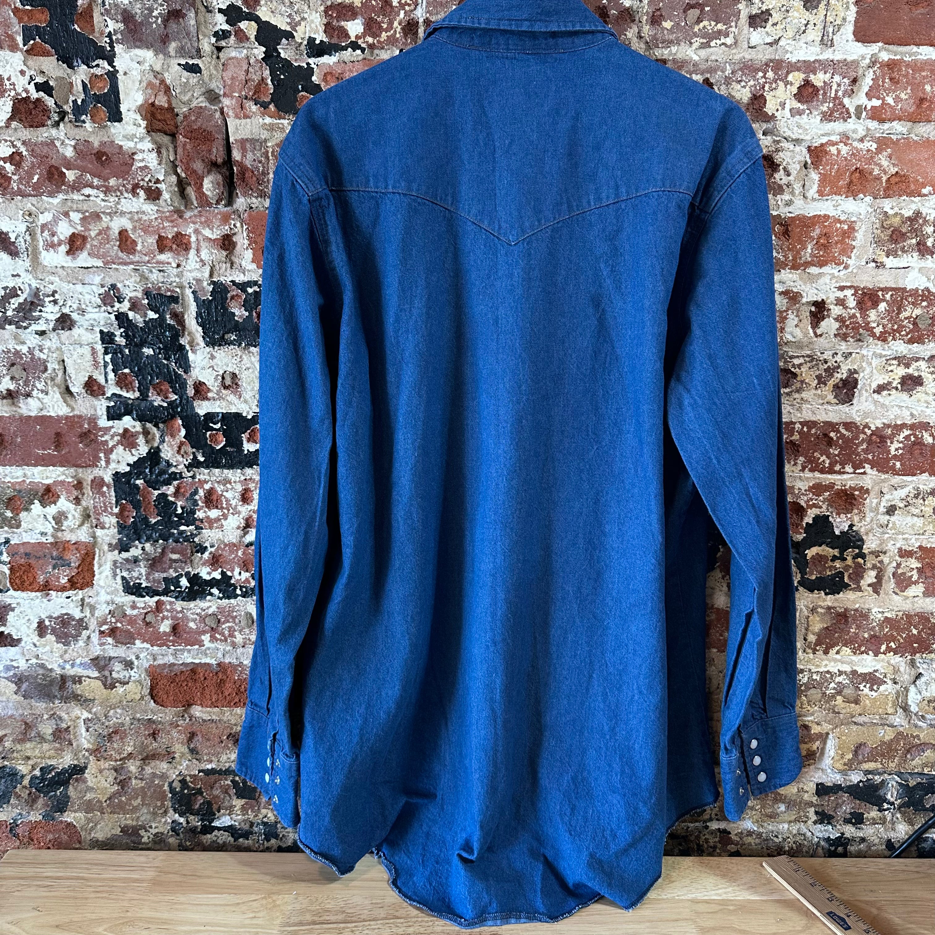 Wrangler Mens XL Tall Long Sleeve Western Shirt