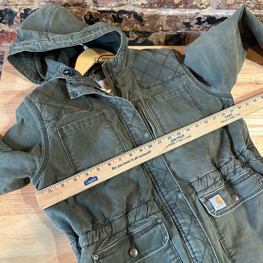 Carhartt Womens Small Green Jacket