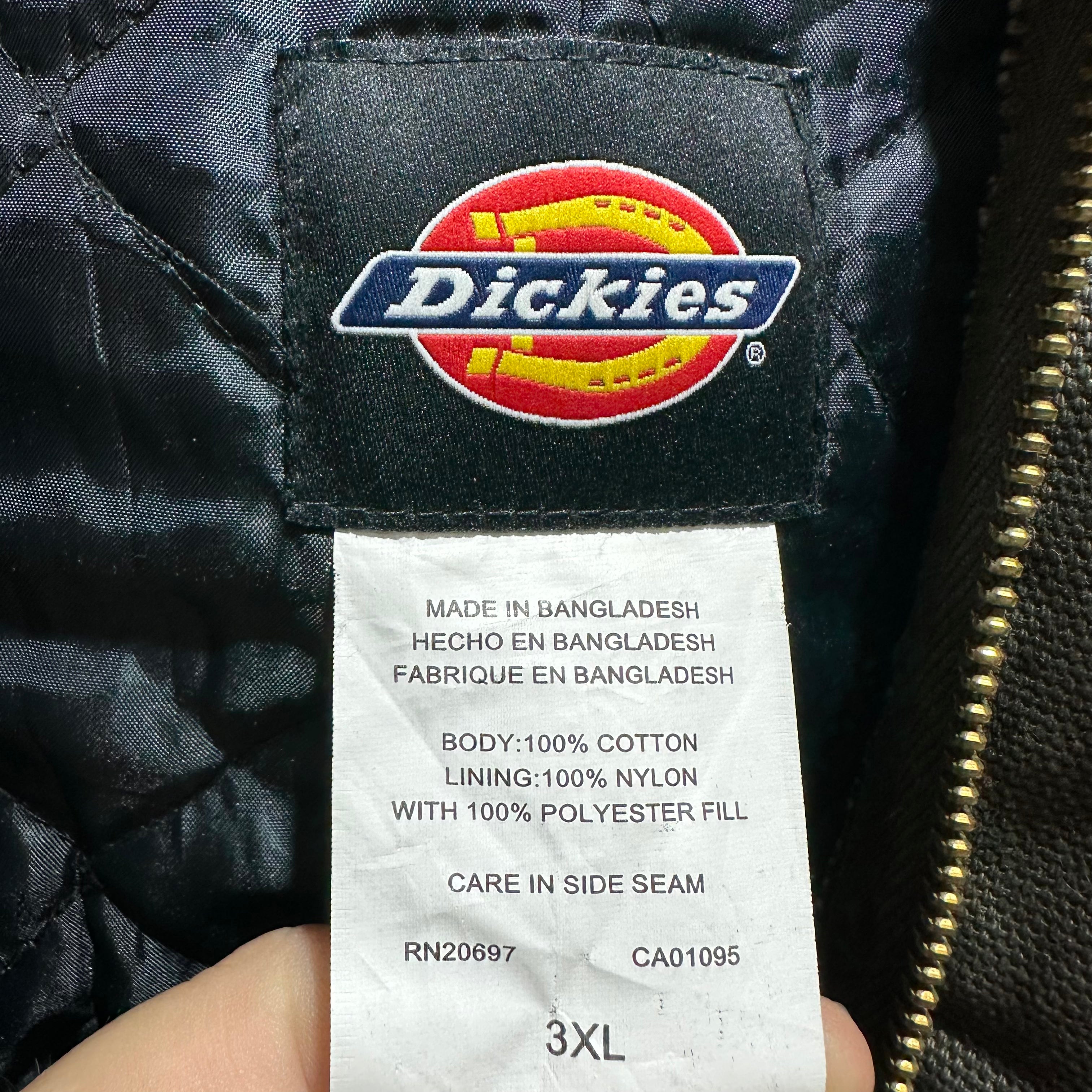 Dickies Mens 3XL Brown Bibs