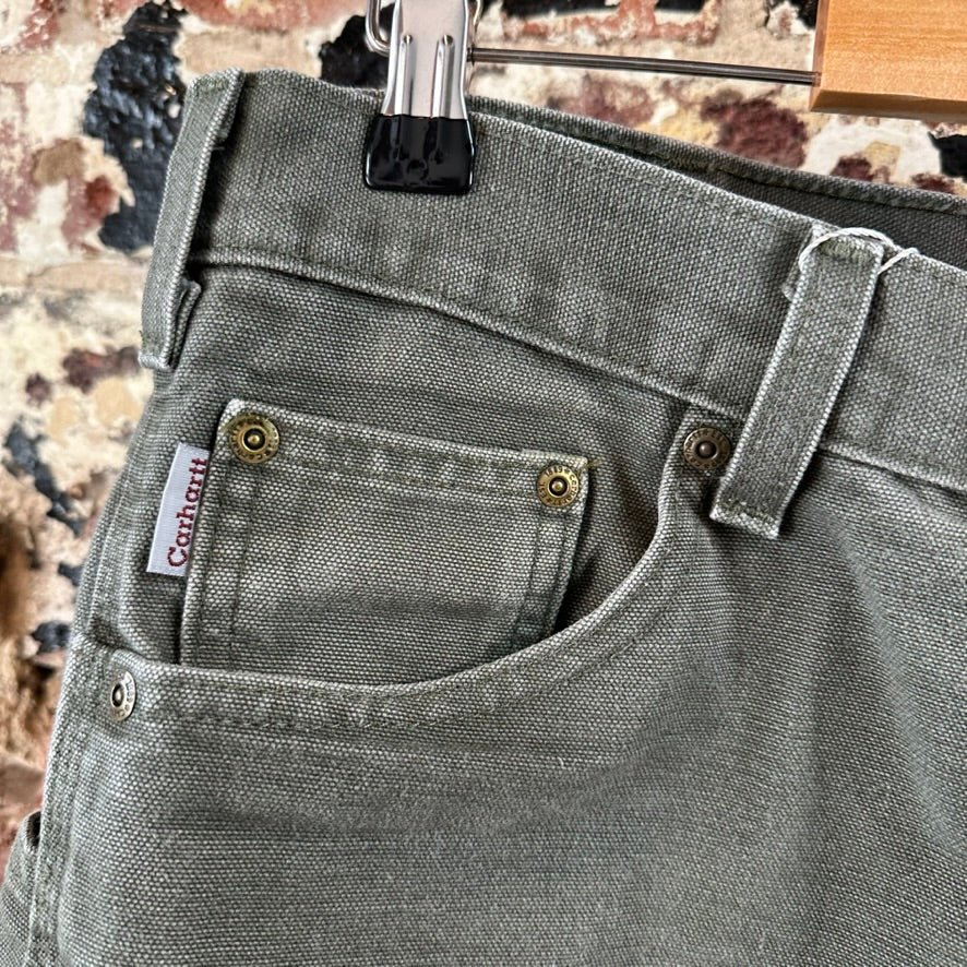 Carhartt B174 MOS Mens 34x32 Green Pants