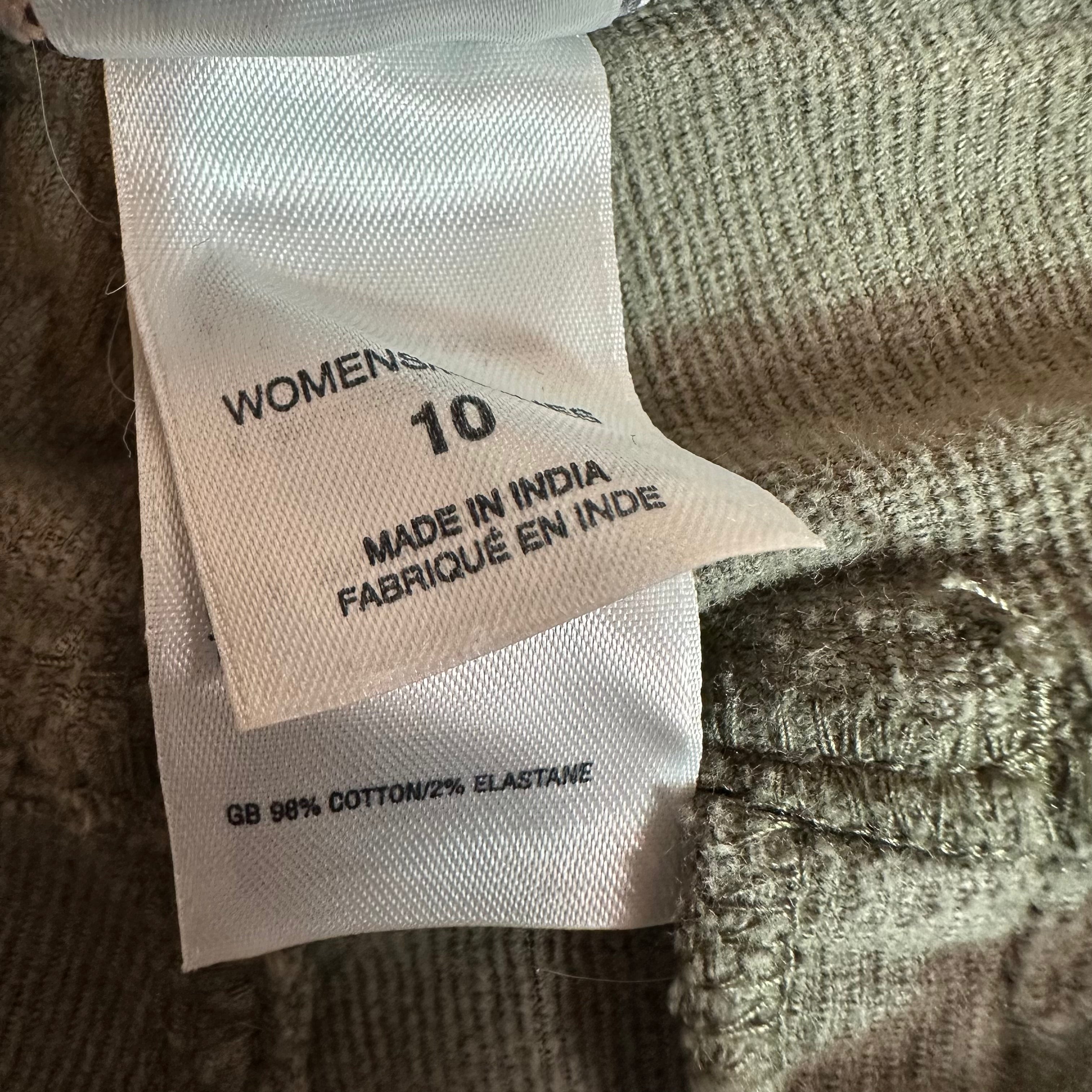 North Face Womens 10 Corduroy Pants