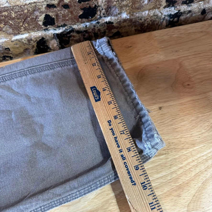 Carhartt Mens 34x32 Gray Pants
