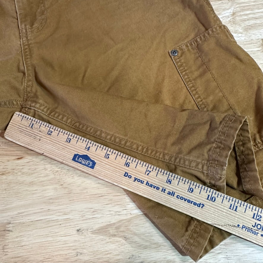 Schmidt Brown Cargo Shorts Mens 36