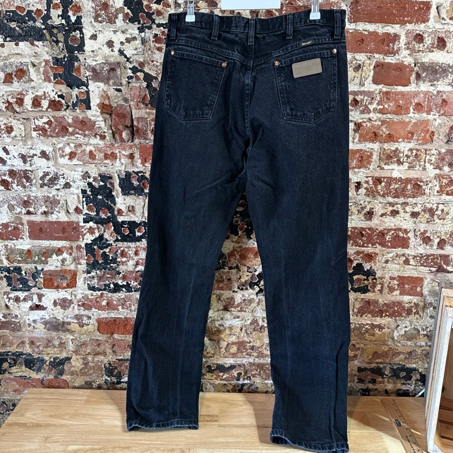 Wrangler Mens 34x34 Black Jeans