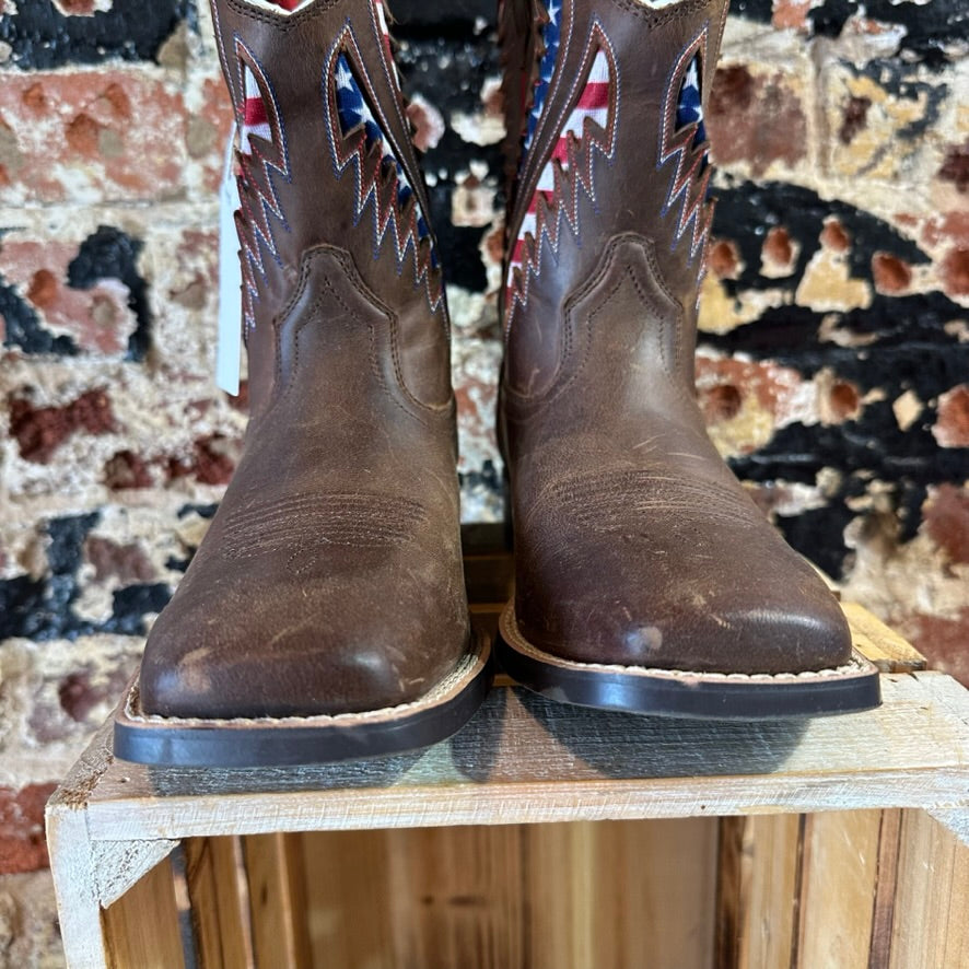 Ariat Youth Boys 5 Brown Western Boots