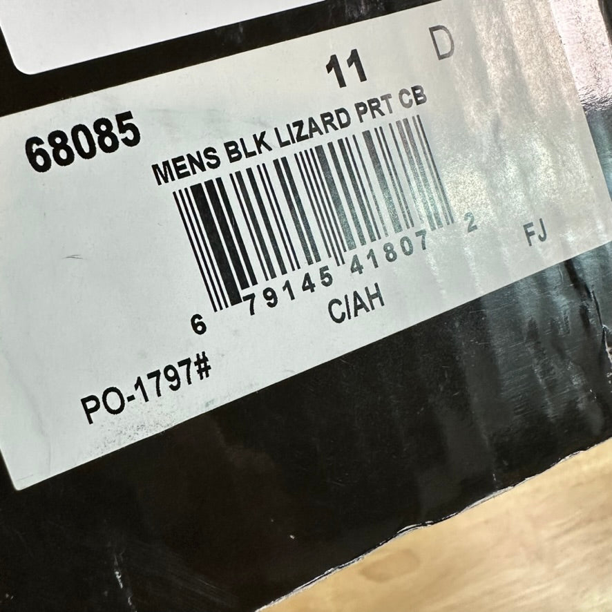Laredo Lizard Boots Mens 11 D NEW