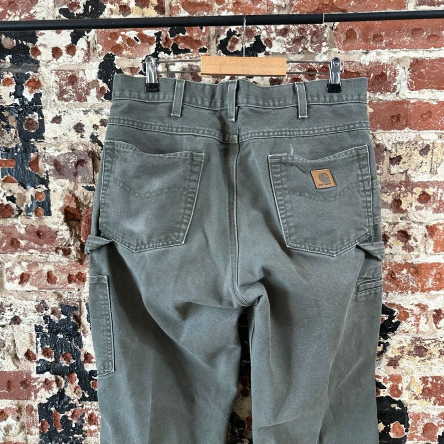 Carhartt B174 MOS Mens 34x32 Green Pants