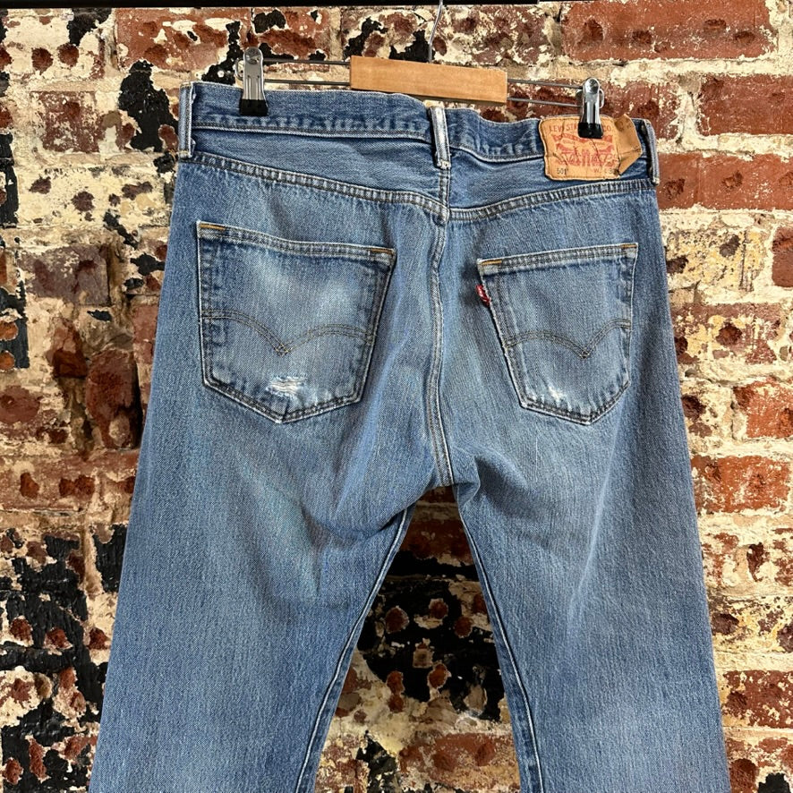 Levi's 501 Mens 34x30 Blue Jeans
