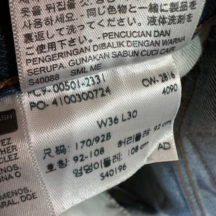 Levi's 501 Mens 36x30 Blue Jeans