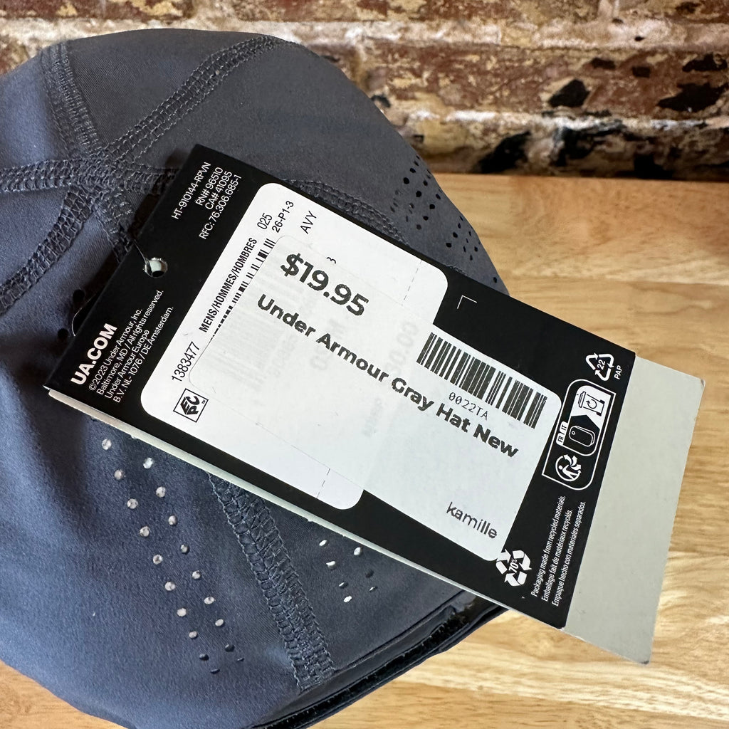 Under Armour Gray Hat NEW