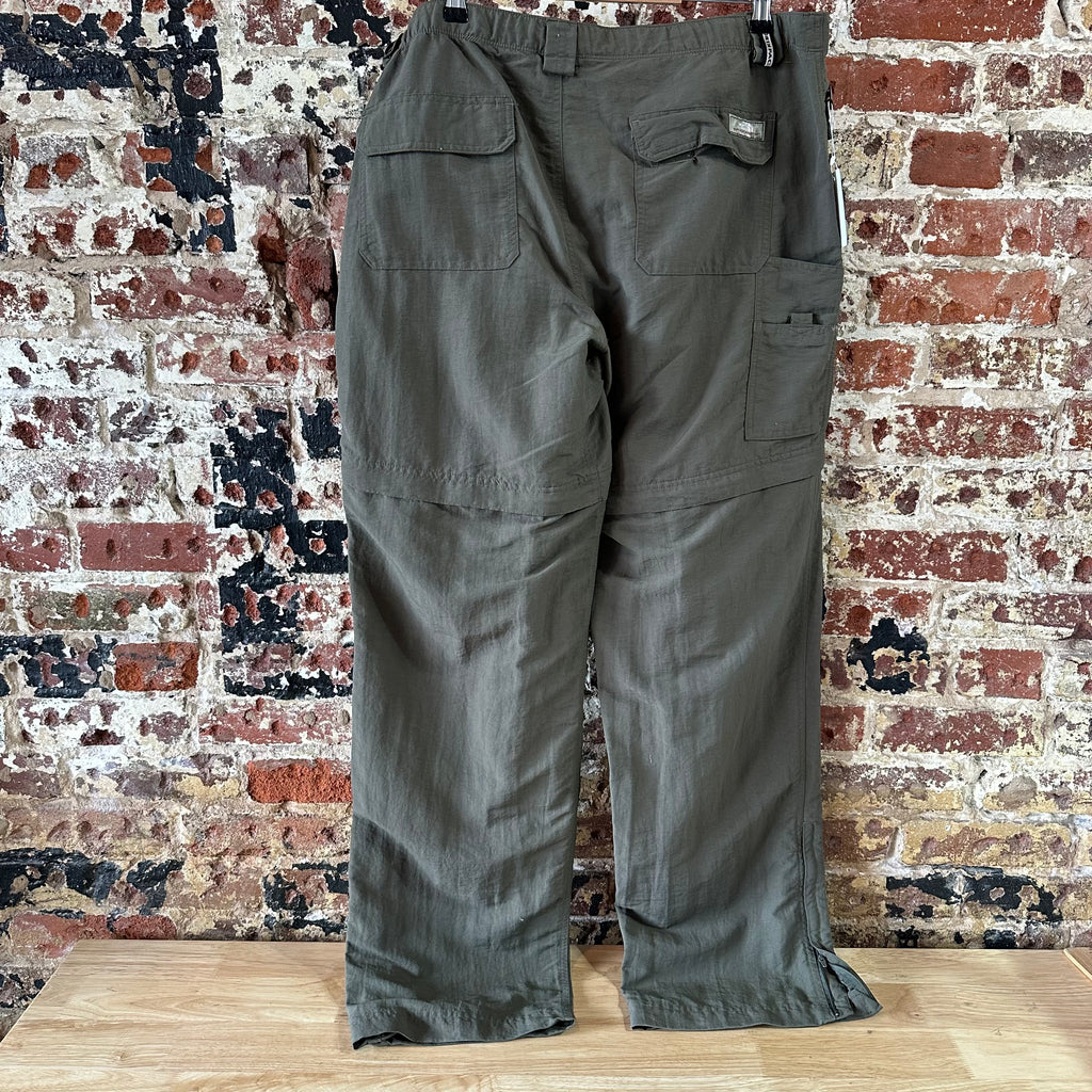 North Face Mens Large Long Green Pants