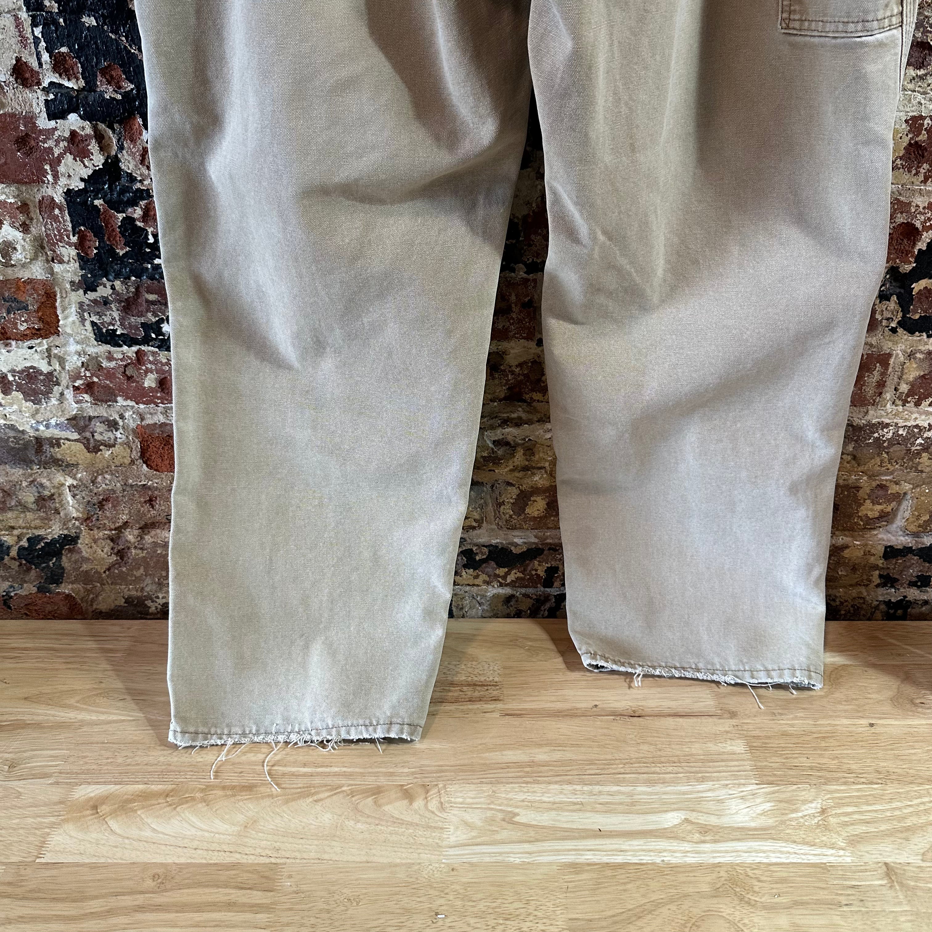 Carhartt Mens 46x32 Brown Pants