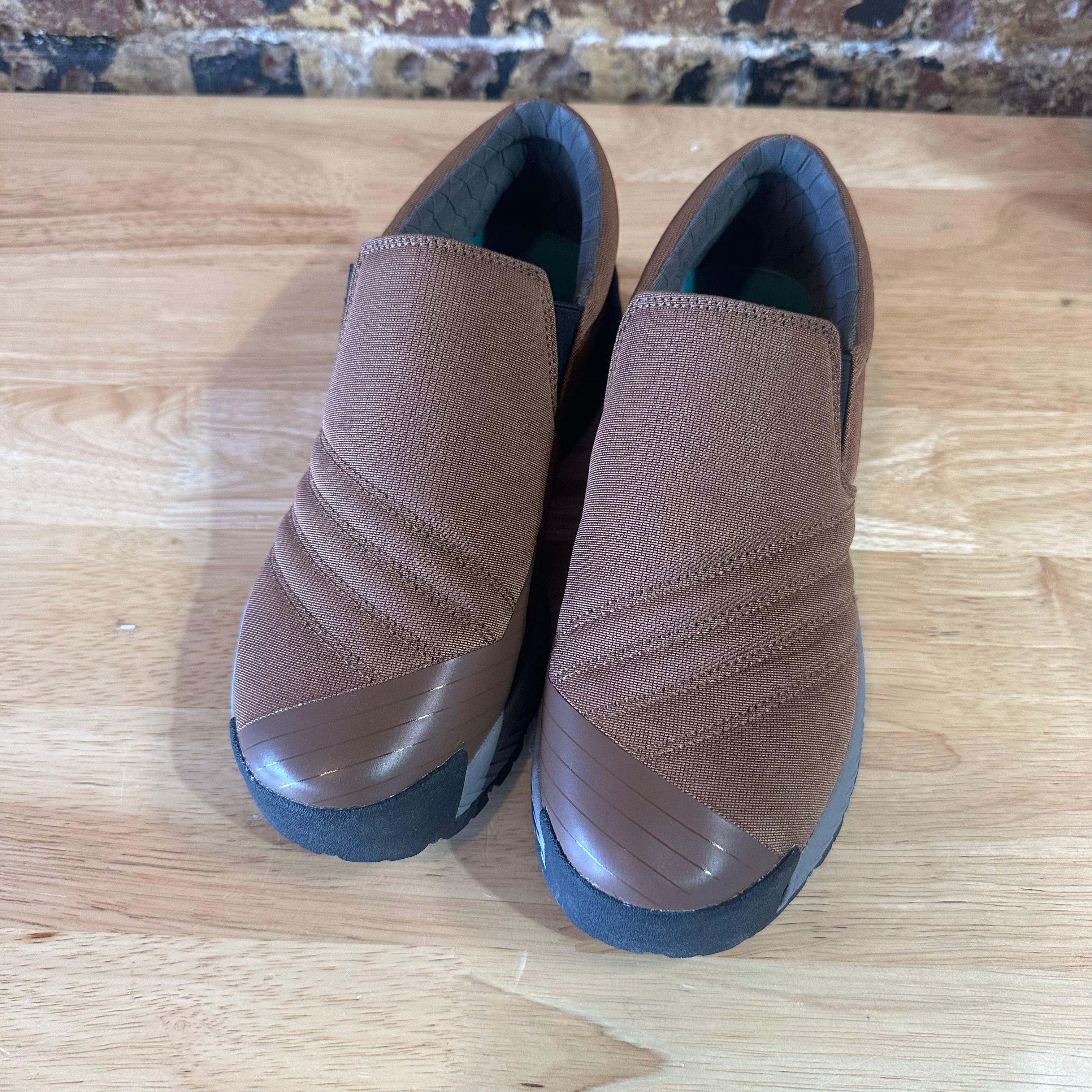 Spyder Mens Size 8.5 Brown Slip on Shoes