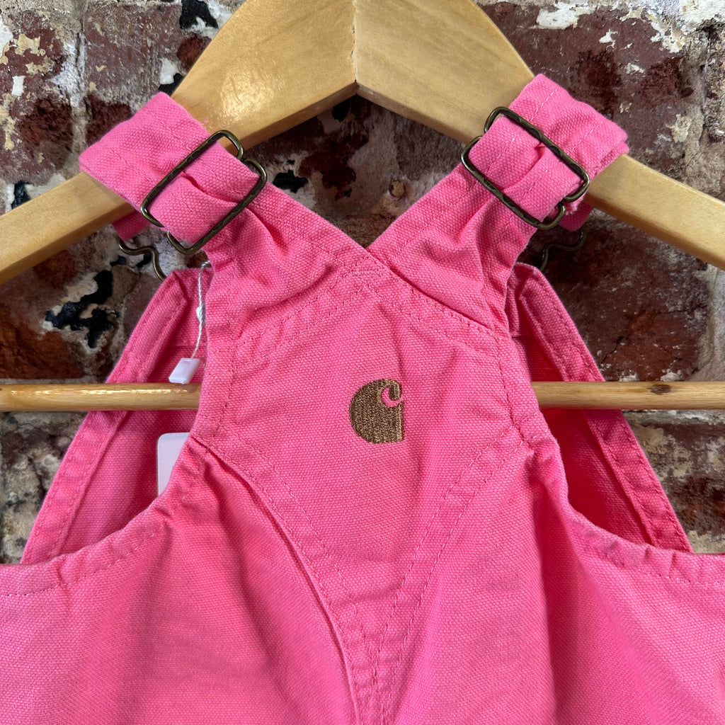 Carhartt Girls 6M Pink Bibs