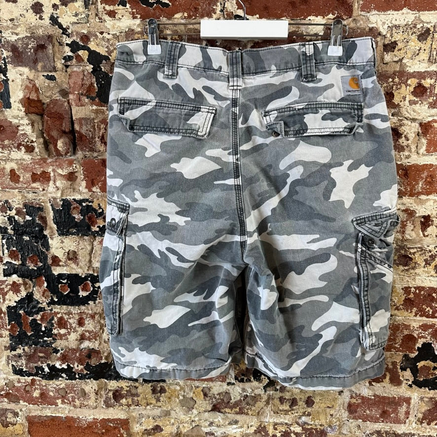Carhartt Camo Mens 34 Cargo Shorts