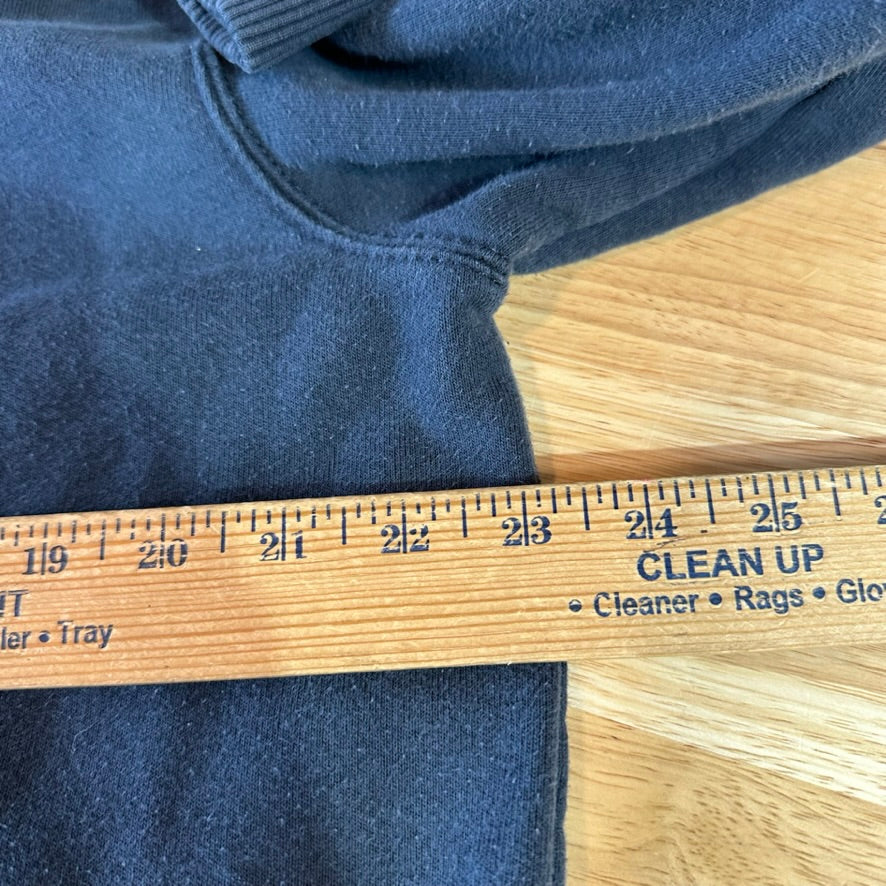 Carhartt Blue Zip up Sweatshirt Mens Medium