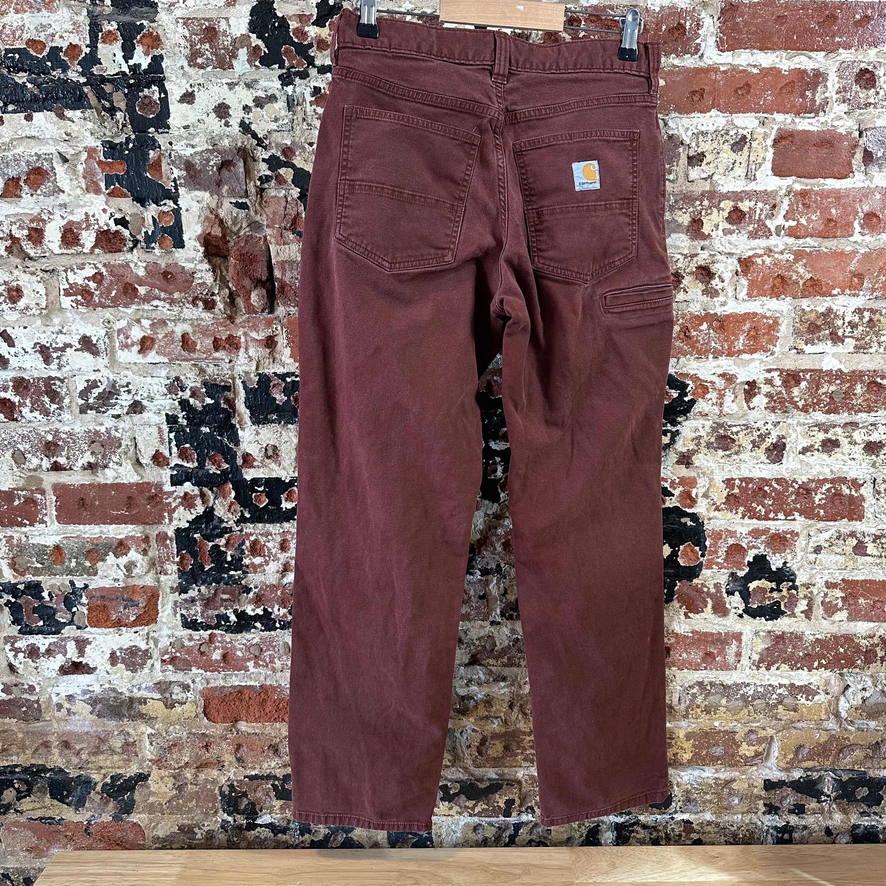 Carhartt Mens 30x32 Reddish Pants