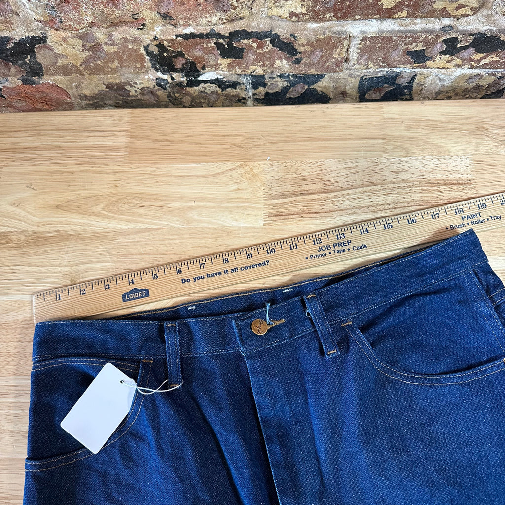 Wrangler Mens 36x32 Blue Jeans