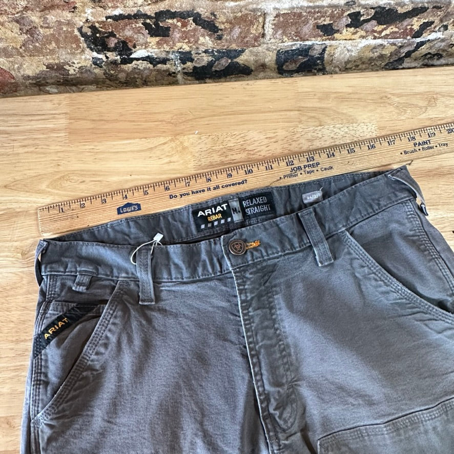 Ariat M4 Mens 34x32 Gray Pants