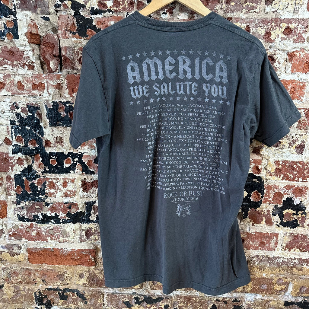 AC/DC Large Gray S/S T-Shirt