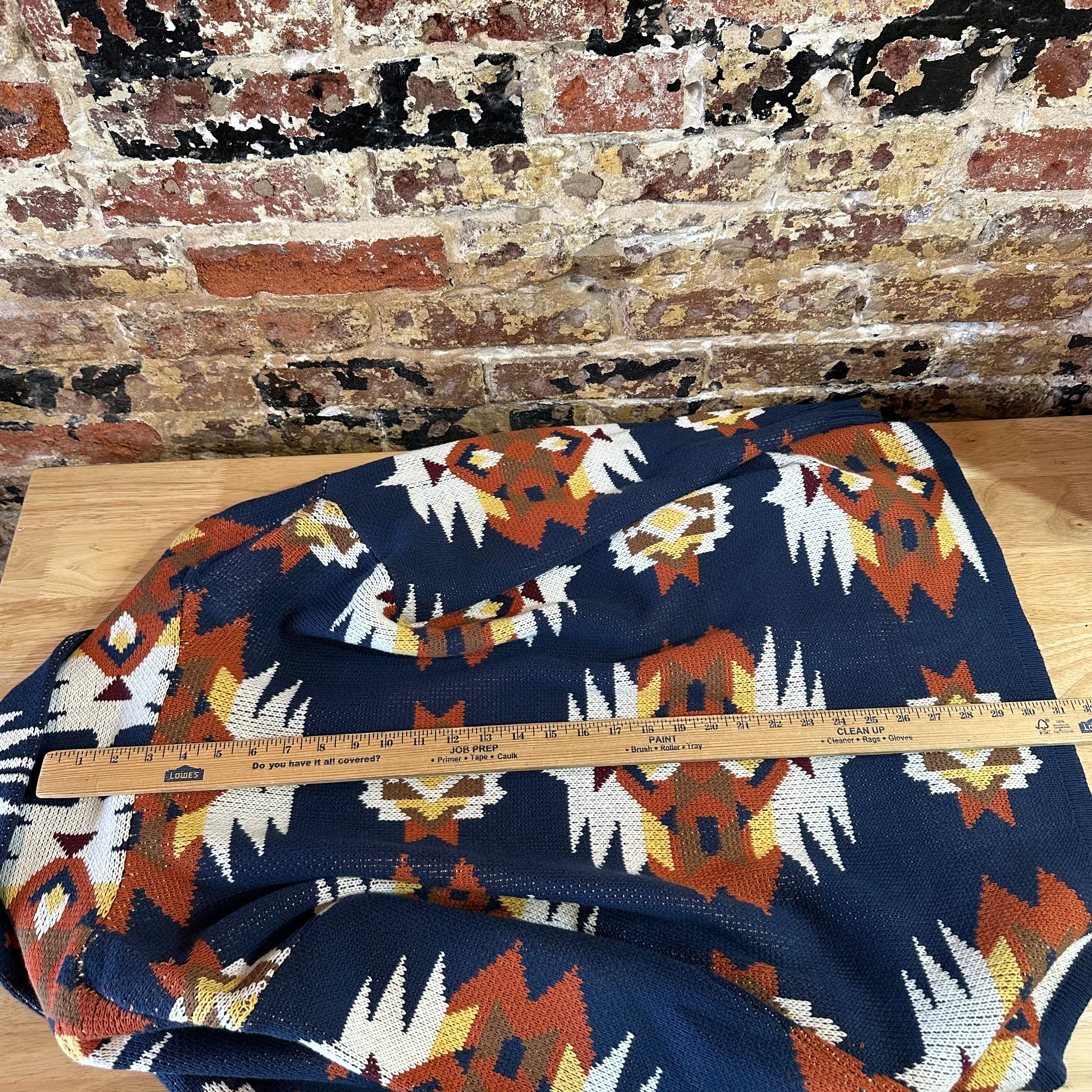 Lucky Brand Womens Medium Aztec Cardigan