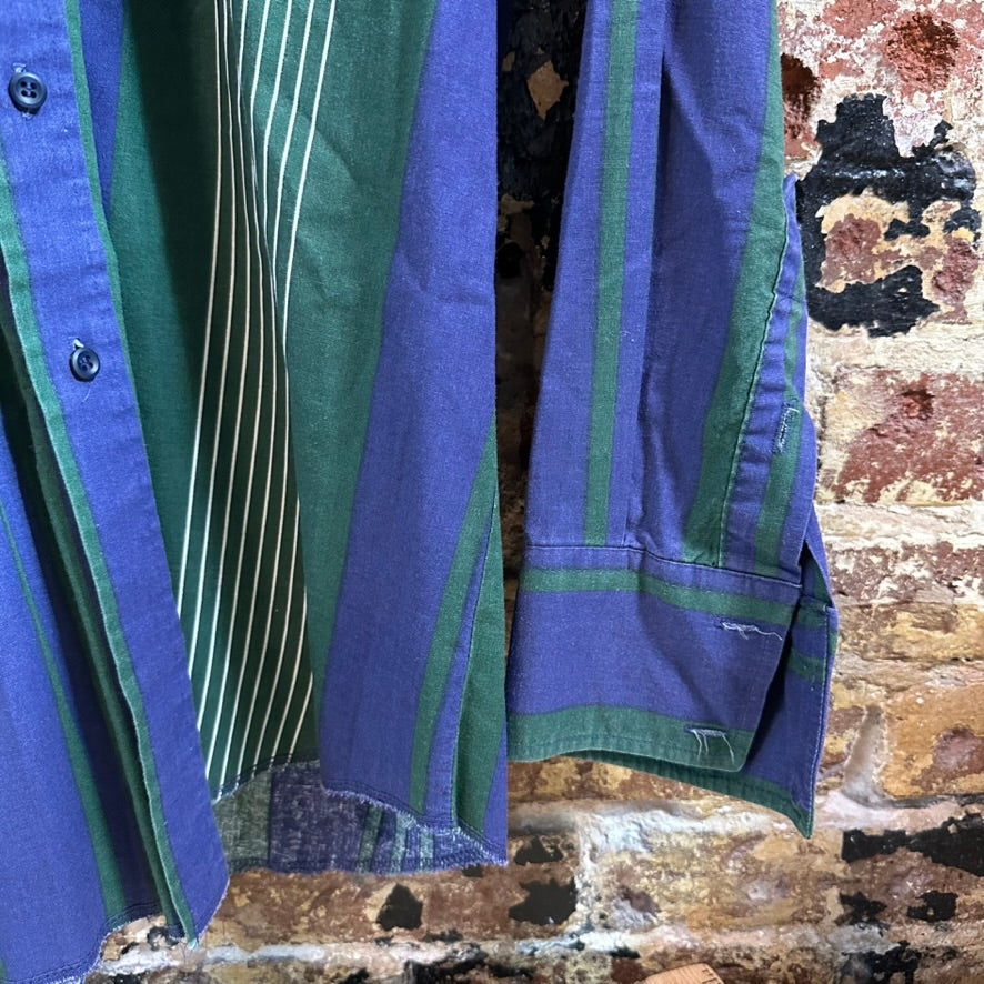 VTG Panhandle Men's Large Green Western Shirt