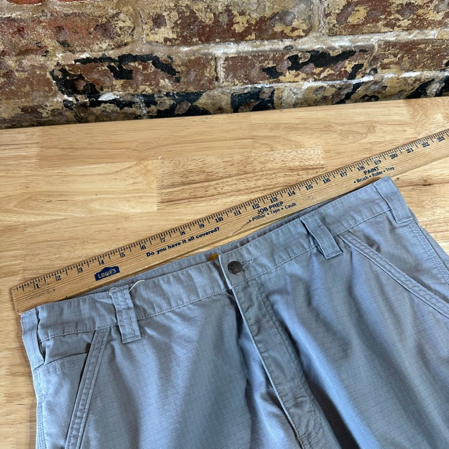 Carhartt Mens 36 Cargo Gray Shorts