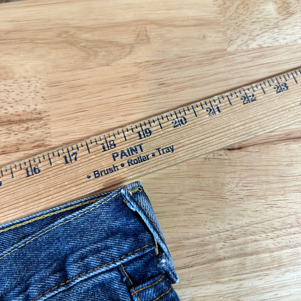 Levi's 505 Mens 36x32 Blue Jeans