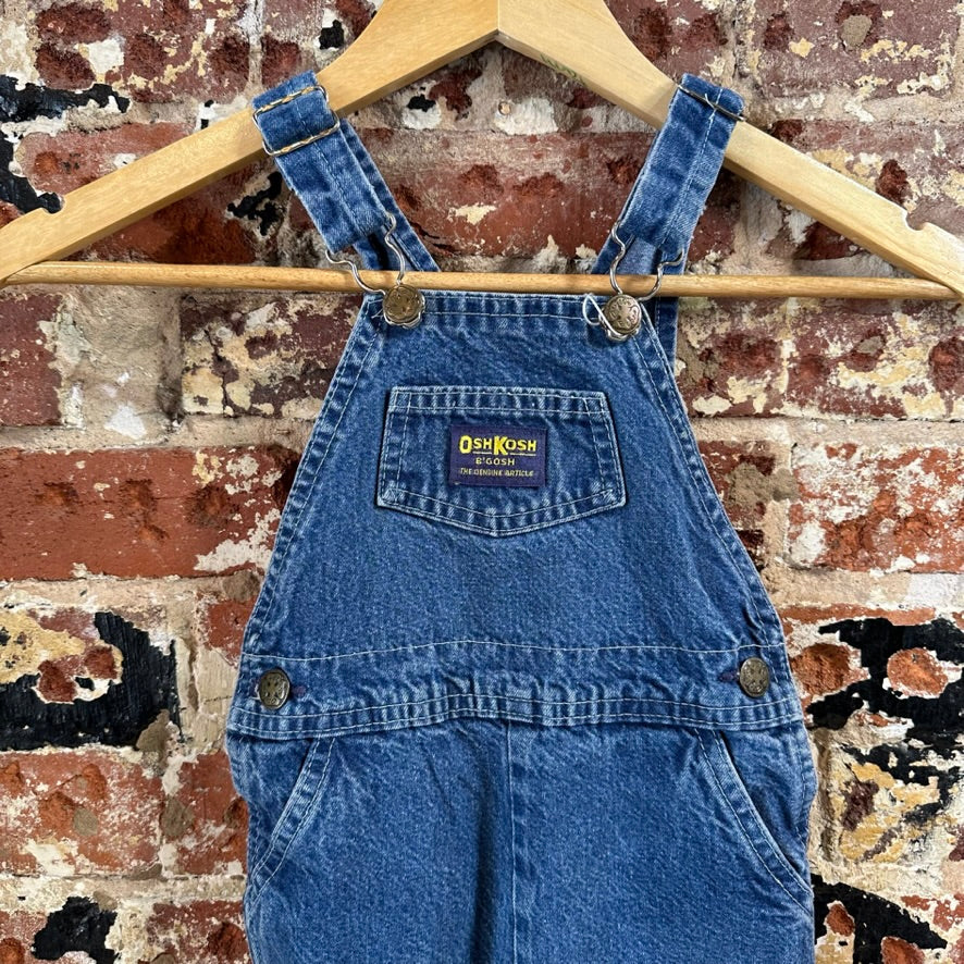 VTG OSHKOSH Jean Bibs Boys 3T