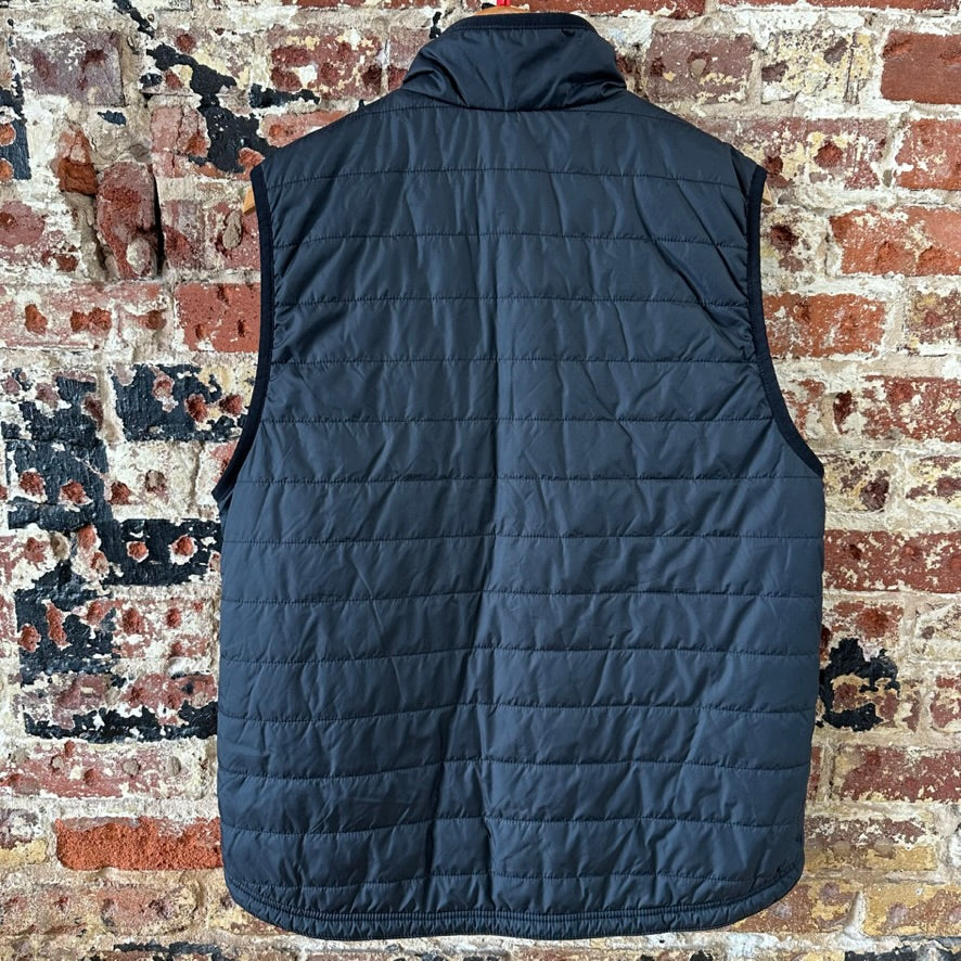 Carhartt Puffer Vest Rain Defender Mens Large Black Zip Up Relaxed