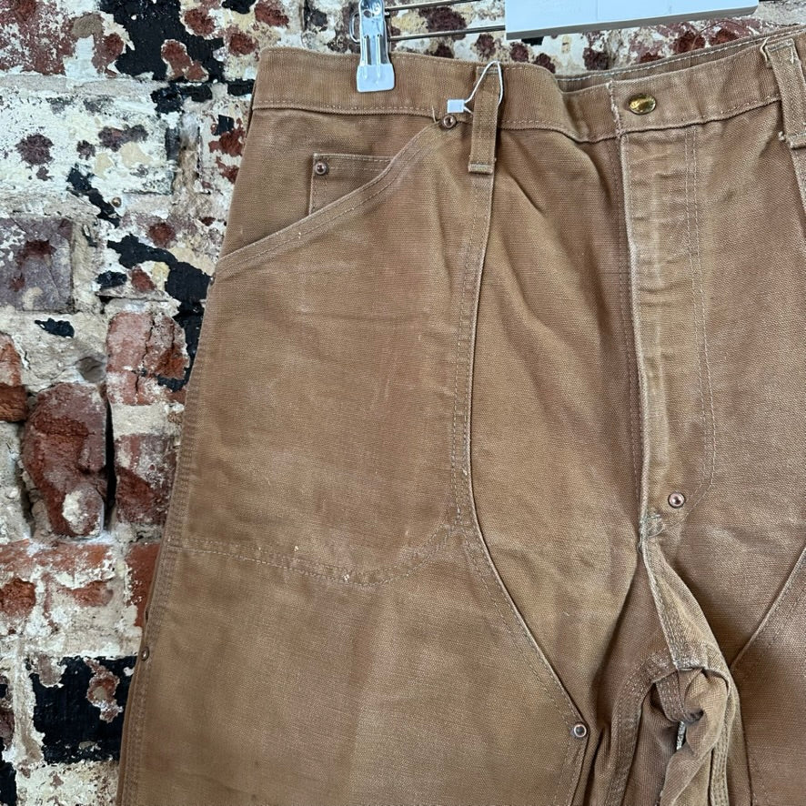 Vintage 70s Carhartt Mens 35x31 Brown Pants