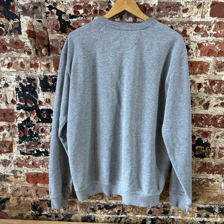 Carhartt Sweatshirt Mens Gray Crewneck Size Medium Original Fit