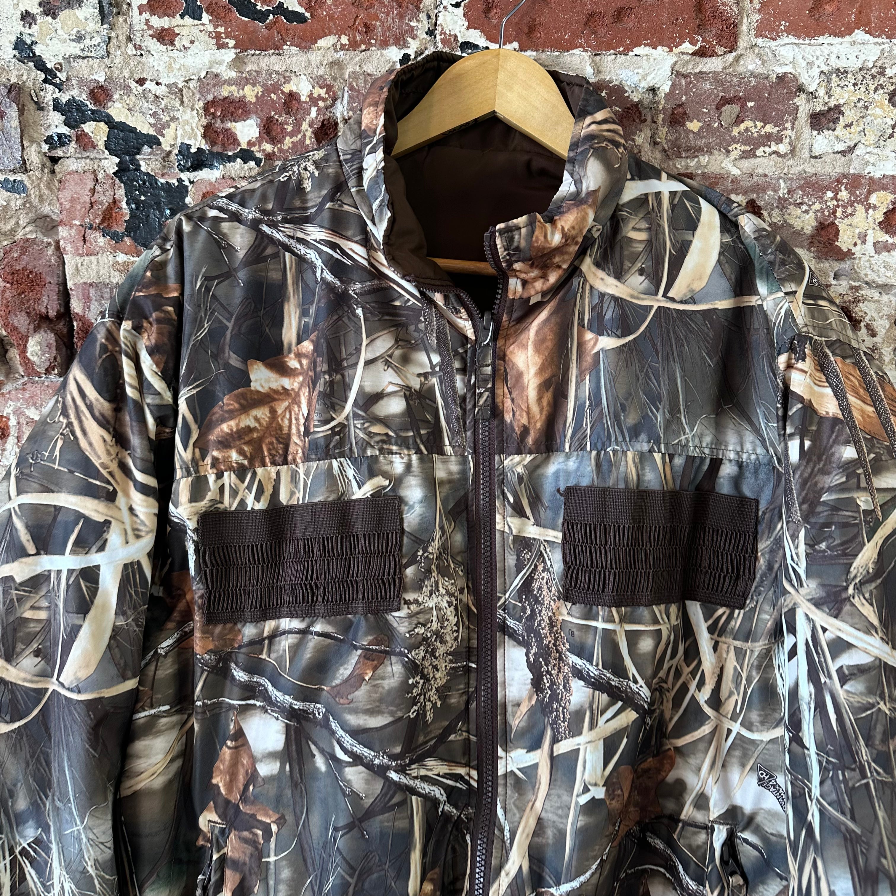 Red Head Men’s Sz Large Advantage Max Blades Reversible Jacket Zip Duck Hunting