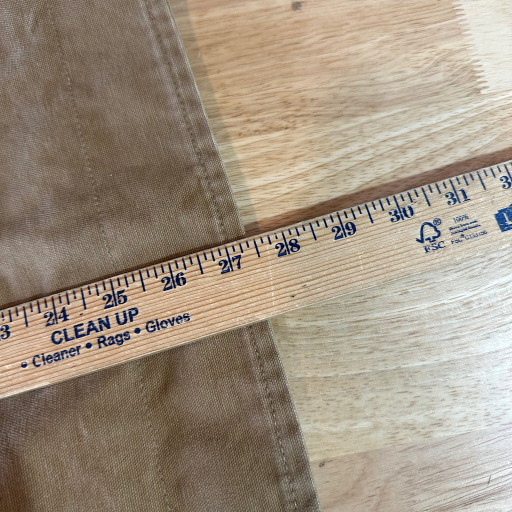 Carhartt Vest Mens XL Tan Canvas Sherpa Lined Workwear Barn Chore