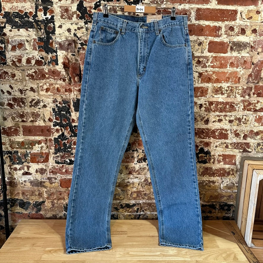 Carhartt B18 Blue Jeans Mens 35x34 NEW