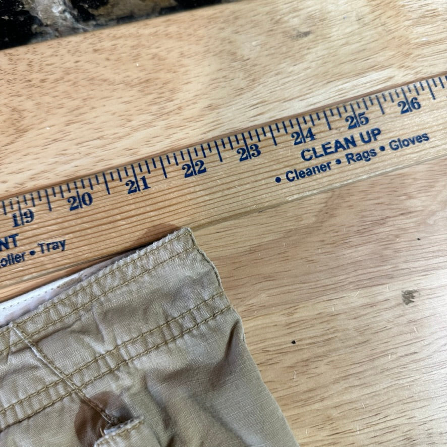 Polo Jeans Company Mens Surplus Cargo Shorts Size 42 Brown