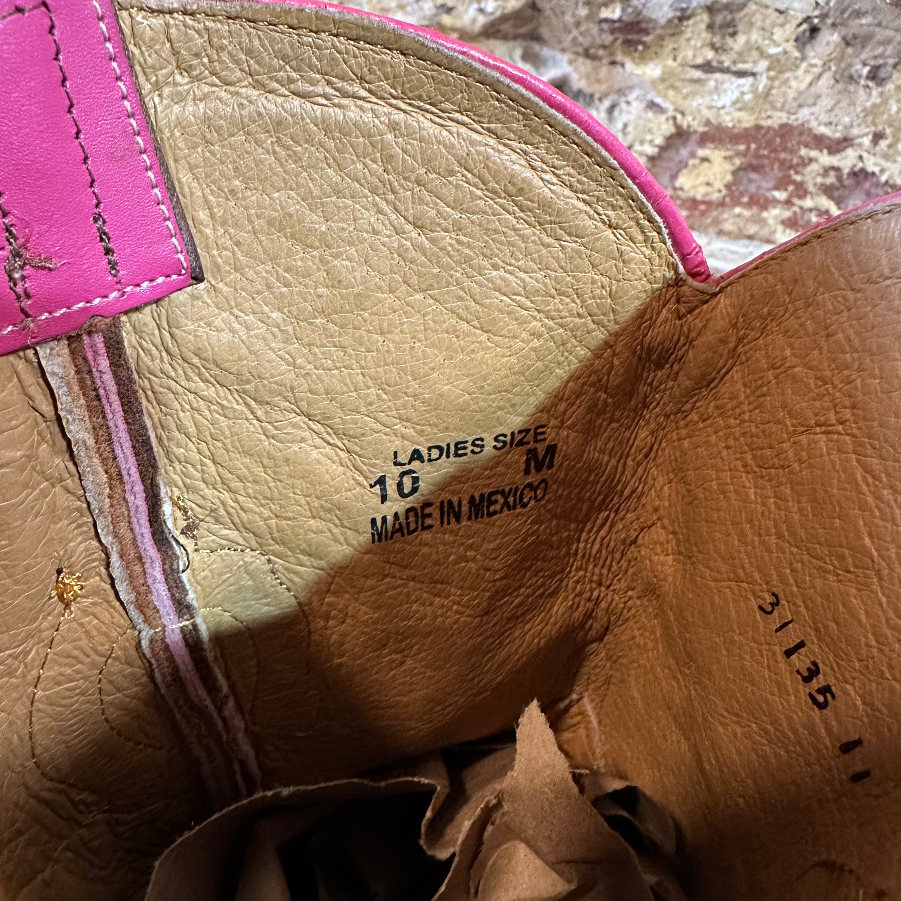 Macie Bean Western Boots Woman's 10