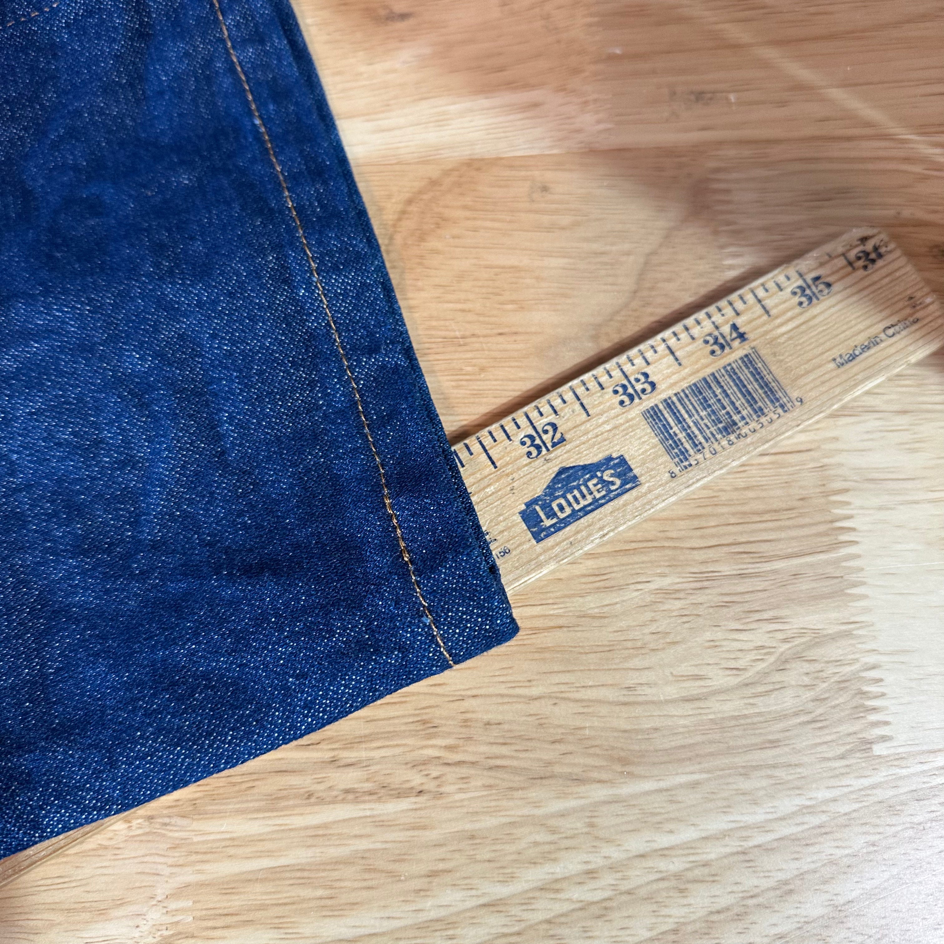 Wrangler Mens 36x32 Blue Jeans